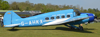 Avro C 19, developed as a communications and transport aircraft, serving as an airliner owned by BAE Systems (Alan Wilson)